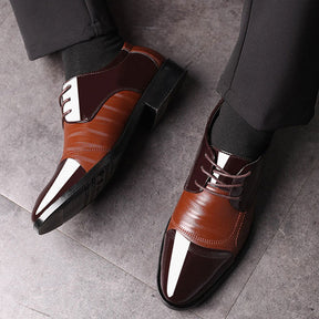 Chaussures habillées en cuir véritable pour hommes - Mr. James