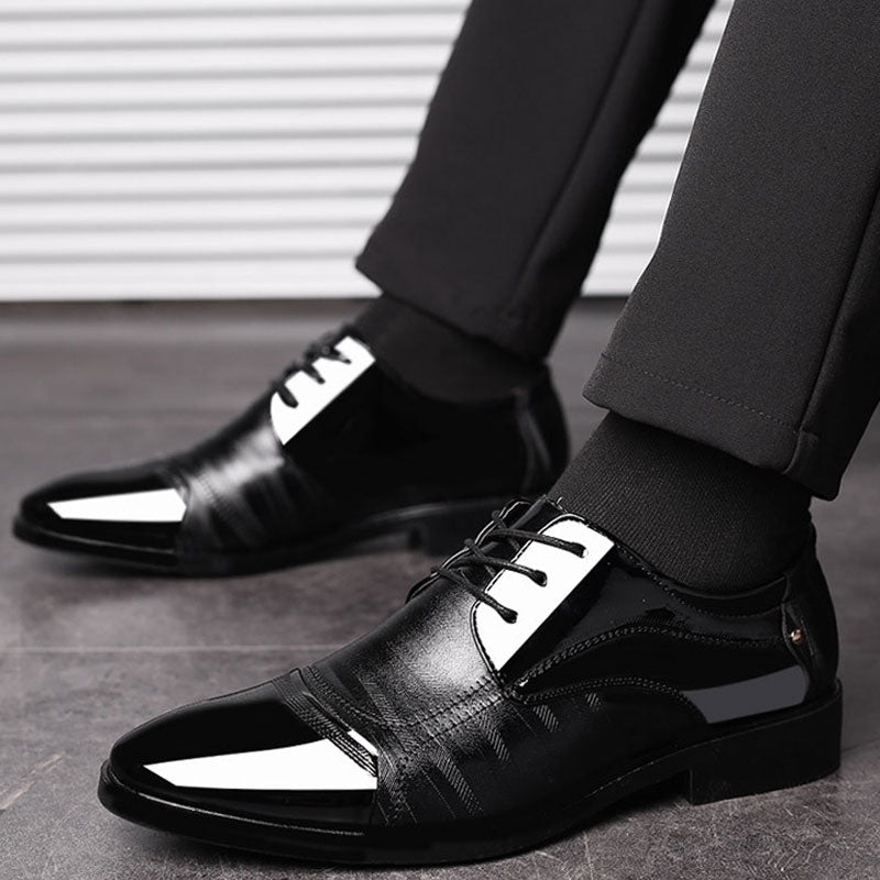 Chaussures habillées en cuir véritable pour hommes - Mr. James